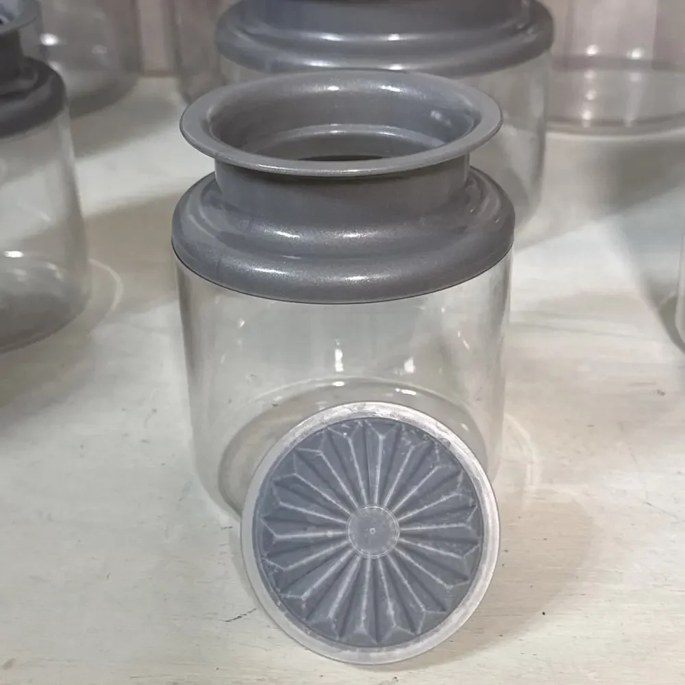 Tupperware vintage clear